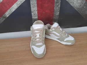 VANS ROWLEY XLT LX VINTAGE INCENSE KHAKI & CREME LEDER SNEAKER UK 3 EURO 35 - Bild 1 von 14
