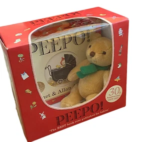 Peepo 30th Anniversary Box Book & Toy Gift Set By Janet & Allan Ahlberg Hardback - Bild 1 von 9