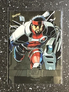 TECHNO GOLD FOIL PARALLEL 2023 UD SKYBOX MARVEL METAL UNIVERSE AVENGERS #36 - Picture 1 of 2