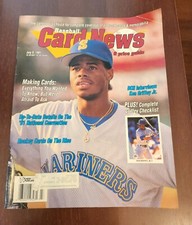 Baseball Card News & Price Guide July 8, 1991 Ken Griffey Jr. on Cover (11x14)
