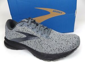 Brooks Mens Launch 7 Running Shoes Sneakers Size 8.5 MD Gray/Black, 22633 