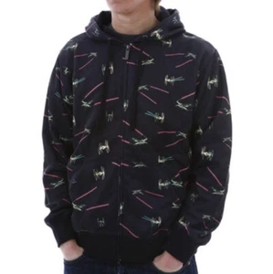 Marc Ecko Star Wars Sudadera con Capucha Hombres Talla 3XL Chaqueta con Cremallera CORBATA y Clon Z-95 Starfight - Imagen 1 de 10