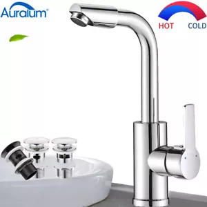 360° Waschtischarmatur Waschbecken Wasserhahn Einhand Mischbatterie Bad Armatur - Bild 1 von 46