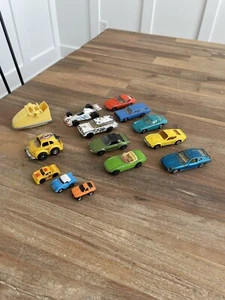 Vintage 1/64 Diecast Micro Machines Matchbox Playart Yatming Nomura Lot Of 14 - Picture 1 of 14