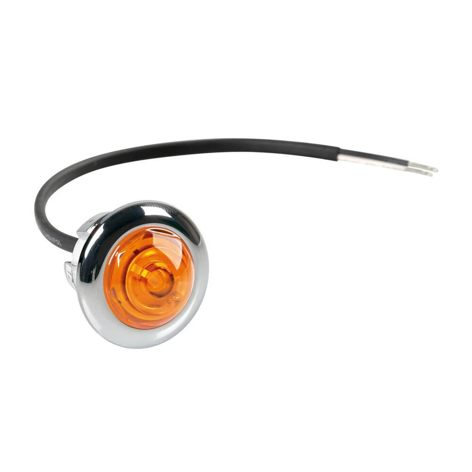 Luce ingombro da incasso a LED 12/24v Arancio Lampa