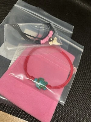 shark tooth necklace And Turtle Bracelet Beach Ocean beaded #128 - Image 1 of 3