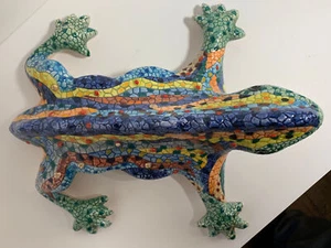 Arte lagarto multicolor Montfalcon - Imagen 1 de 9