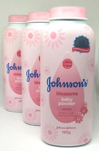 JOHNSON'S BABY POWDER - FIORI ROSA 200G*3pz. - Foto 1 di 2