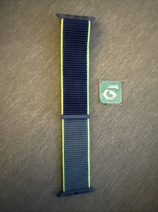 Apple Watch Sport Loop 44mm (42/45/49) Oryginalny OEM Neon Limonka Używany - Zdjęcie 1 z 8