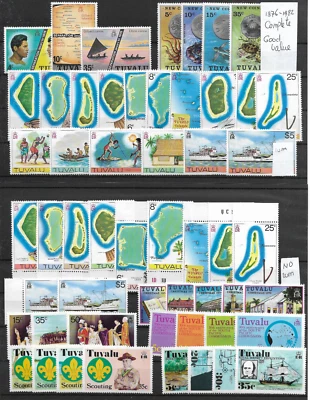 TUVALU @ AÑO 1976-1982 SOBRECOMPLETO MNH BUEN PRECIO BUENA RELACIÓN CALIDAD-PRECIO @AU.555 Foto 1 de 4