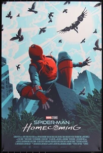 Póster impreso artístico limitado de Spider-Man Homecoming Florey 2020 14/100 Marvel 24x36 - Imagen 1 de 1
