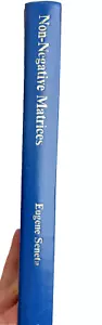 Non-negative Matrices by Eugene Seneta Rare First Edition HC Statistician's Copy - Picture 1 of 11