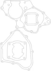 JUEGO DE JUNTAS PARA HONDA CR60 A - Imagen 1 de 1