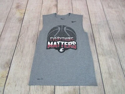 EMISIÓN DEL EQUIPO Washington State WSU Cougars Nike Camiseta de baloncesto Todo importa Foto 1 de 4