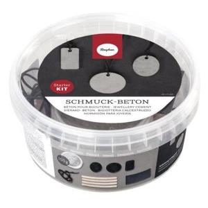 Schmuckbeton Einsteiger Set Schmuck Beton - 3 Gießformen Lederband  - Bild 1 von 3