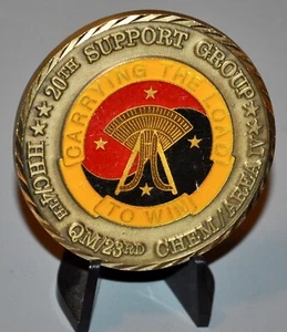 US Army 20th Support Group Command Sergeant Major South Korea Challenge Coin - Picture 1 of 2