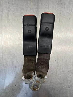 1997-2001 Jeep Cherokee XJ Rear Back Seat Center Seat Belt Latch Buckles OEM - Imagem 1 de 3