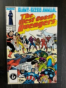 West Coast Avengers Annual #2 VF Copper Age comic featuring Death! - Picture 1 of 7