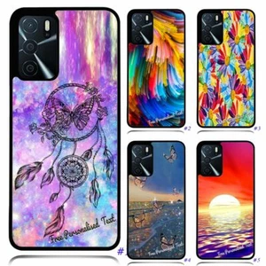 Funda posterior de texto personalizada para OPPO AX5 A5 A9 A15 A16 A52 A54 A74 A94 A91 - Imagen 1 de 11