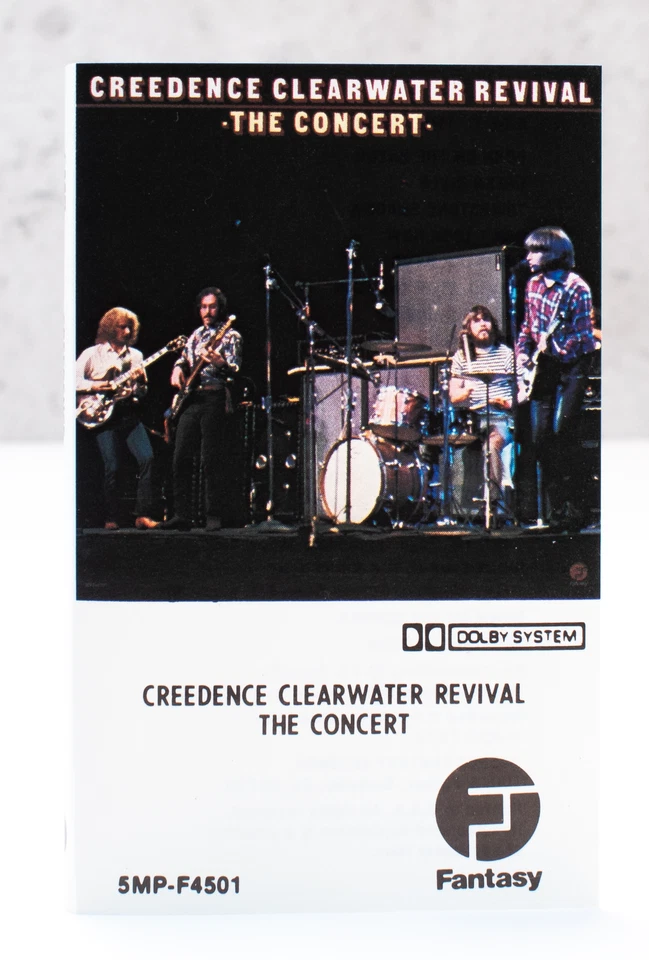 Creedence Clearwater Revival The Concert On Cassette (1980,Fantasy Records) - Image 1 of 1