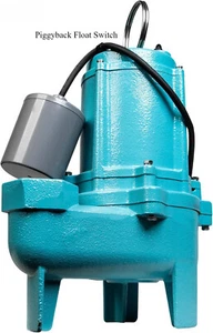 Little Giant 9SC-CIA-RF 6000 GPH Epoxy-Coated Cast Iron Submersible Sewage Pump - Picture 1 of 5