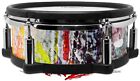 Wrap for Roland vDrum Shell PD108 Abstract Graffiti