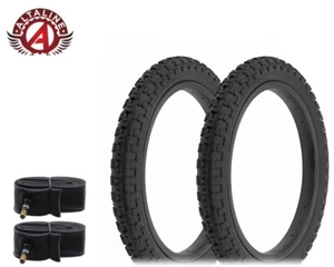 ALTALINE 16 x 2.125 HIGH PERFORMANCE Bicycle Tires BMX COMP III TREAD W/TUBES. - Picture 1 of 10