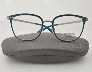 Calvin Klein Damenbrille neu, metallisch, blau Modell CK5425 330, ultraleicht - Bild 1 von 5