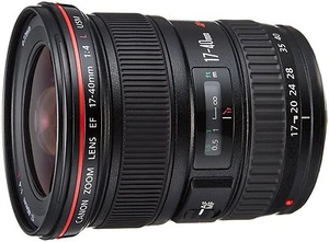 Canon Wide Angle zoom lens EF17-40mm F4L USM for Full Size New - Picture 1 of 3