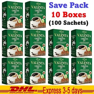 10x Valenta Instant Coffee Weight Management High Fiber Detox Burn Fat Slimming - Picture 1 of 12