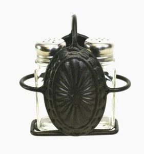 Juego de Sal y Pimienta con Símbolo Concho - 6H X 5W - Imagen 1 de 5