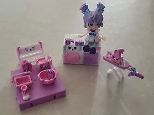 Shopkins Happy Places Bunny Laundry Milly Mops doll Home And Accessories - Picture 1 of 14