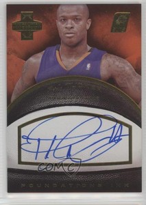 2013-14 Panini Innovation Foundations Ink Gold /25 PJ Tucker #10 Auto