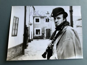 MNR. ACKER BILK (†2014) foto stampa firmata 18x24 autografo/autografo - Foto 1 di 2