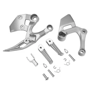 Front Rider Foot Pegs Footrest Bracket Kit Fit For Yamaha XSR900 2016-2021 - Picture 1 of 7
