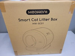 MeoWant Self-Cleaning Cat Litter Box, MW-SC01 - Grey - Picture 1 of 4