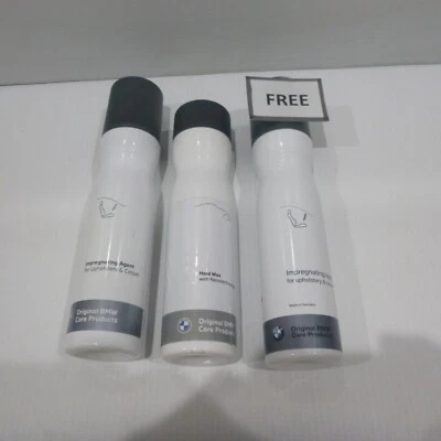 Genuine BMW Car Hard Wax + Fabric -Carpet Protection  plus FREE Fabric Care - image 1 of 2