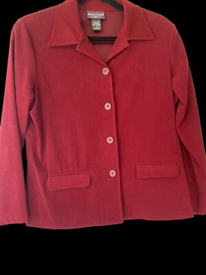 Chaqueta Blazer Mujer Notations 4 Botones Manga Larga, Talla M Pequeño Color Óxido Foto 1 de 4