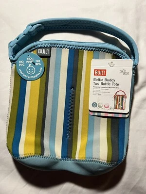 Bolso portabiberones Built Buddy dos bolsas multicolor bebé bebés biberones de leche Foto 1 de 4