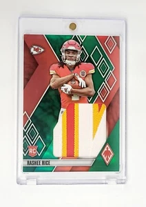 MINT #/10 EMERALD RC PATCH Rashee Rice 2023 Phoenix KANSAS CITY CHIEFS ROOKIE SP - Picture 1 of 2