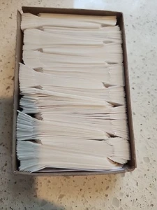 BIANCO - 25 mm Vellum Glassine White Stamp Wax 675 sacchetti di carta (25 mm x 76 mm) - Foto 1 di 3