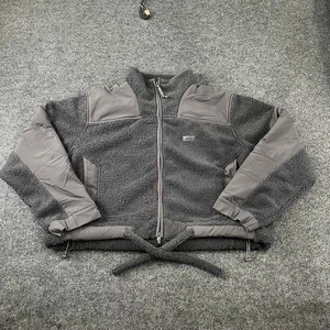 Chaqueta SKIMS Teddy Boxy con Cremallera para Mujer Talla L Storm - Imagen 1 de 9