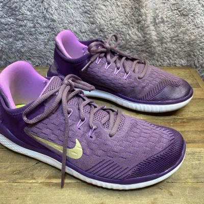 Nike Niñas Free RN 2018 AH3457-500 Púrpura Zapatos para Correr Tenis Talla 6.5Y  Foto 1 de 4