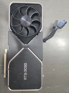 NVIDIA GeForce RTX 3090 Founders Edition - NOT WORKING FOR REPAIR OR PARTS - Picture 1 of 8