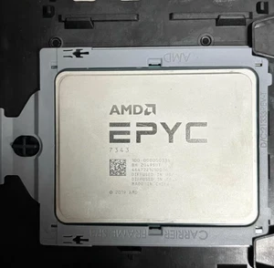 AMD EPYC 7343 EPYC Prozessor 16 Kerne 32 Threads 3,2-3,9GHz SP3 CPU entsperrt - Bild 1 von 2