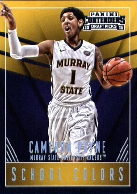 Selecciones de draft Panini Contenders 2015-16 colores escolares #7 Cameron Payne - BSK Foto 1 de 2