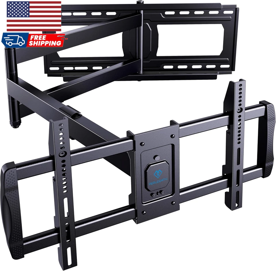 Soporte de pared para TV de brazo largo para TV de 42-90 pulgadas Soporte de TV de movimiento completo con 42,72 pulgadas Foto 1 de 4