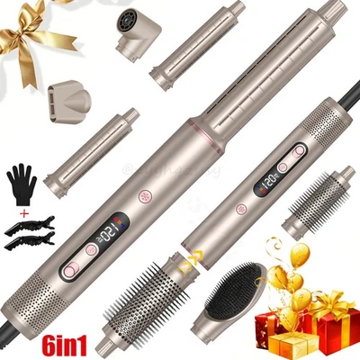 Hairstyler set hot air brush set 6in1 air styler 110000 RPM multi hair styler - Image 1 of 4