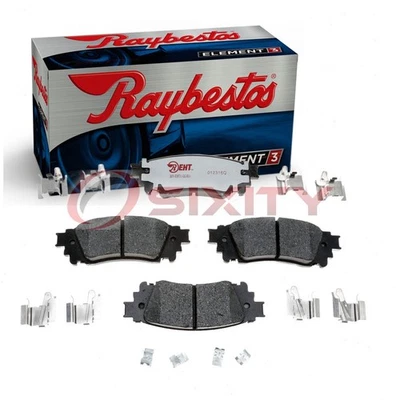 Juego de pastillas de freno de disco trasero Raybestos Element3 para Lexus UX200 2019-2022 ob de freno Foto 1 de 4