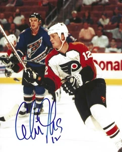 Signed 8x10 COLIN FORBES Philadelphia Flyers Autographed Photo - COA - Picture 1 of 1